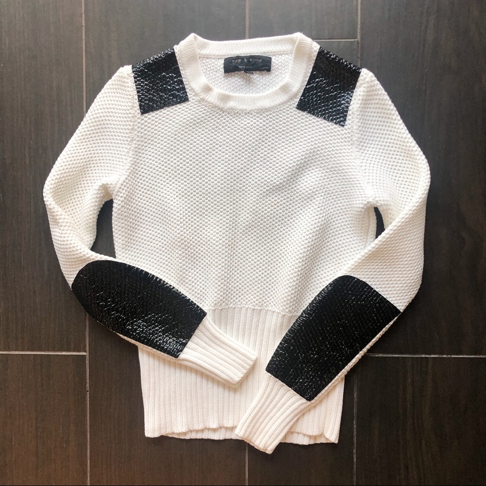 Rag & Bone | Black and White Sweater